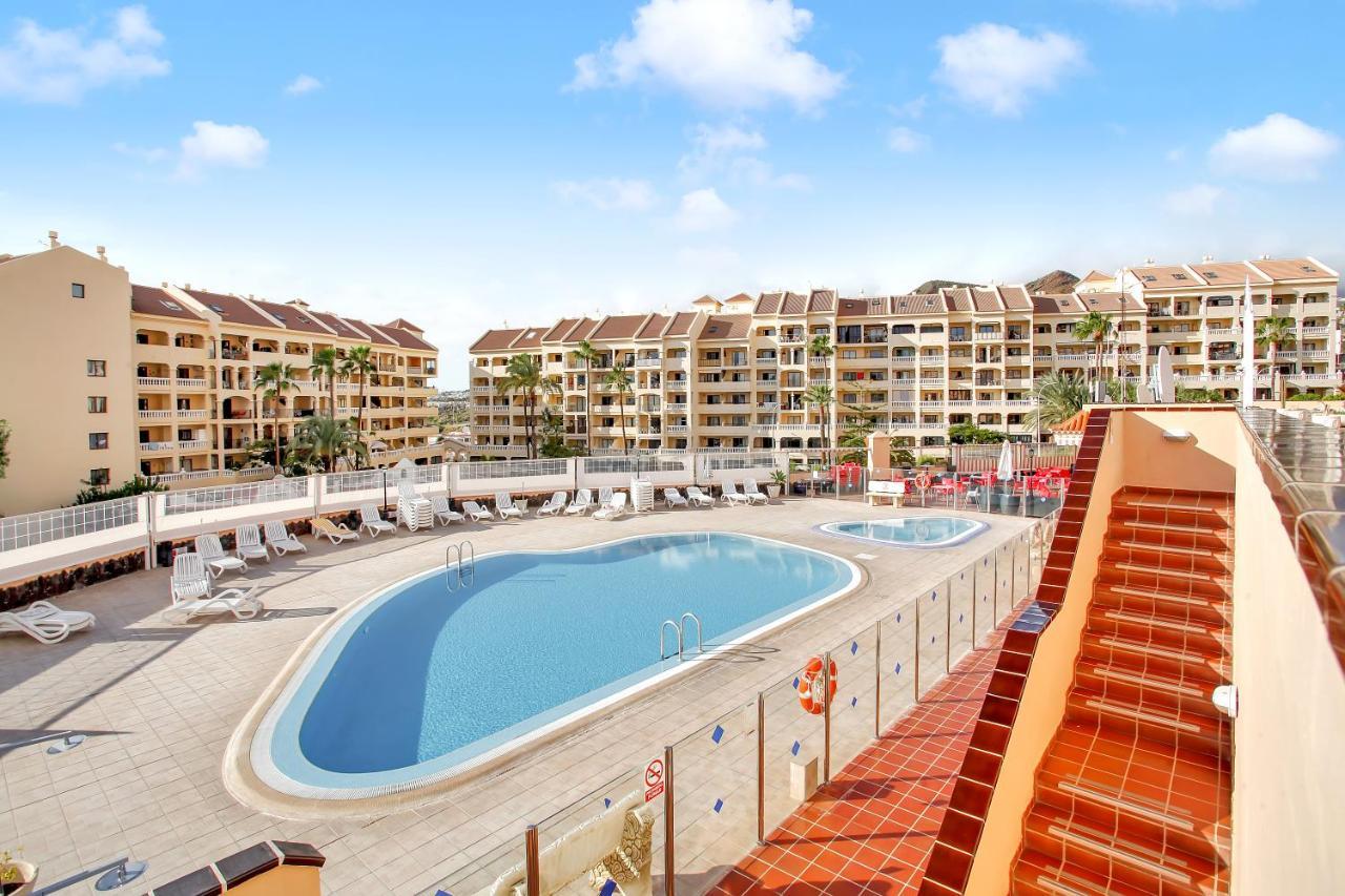 Top Floor, Sea View, Huge Terrace, Heated Pool, Garage Los Cristianos  Exterior photo